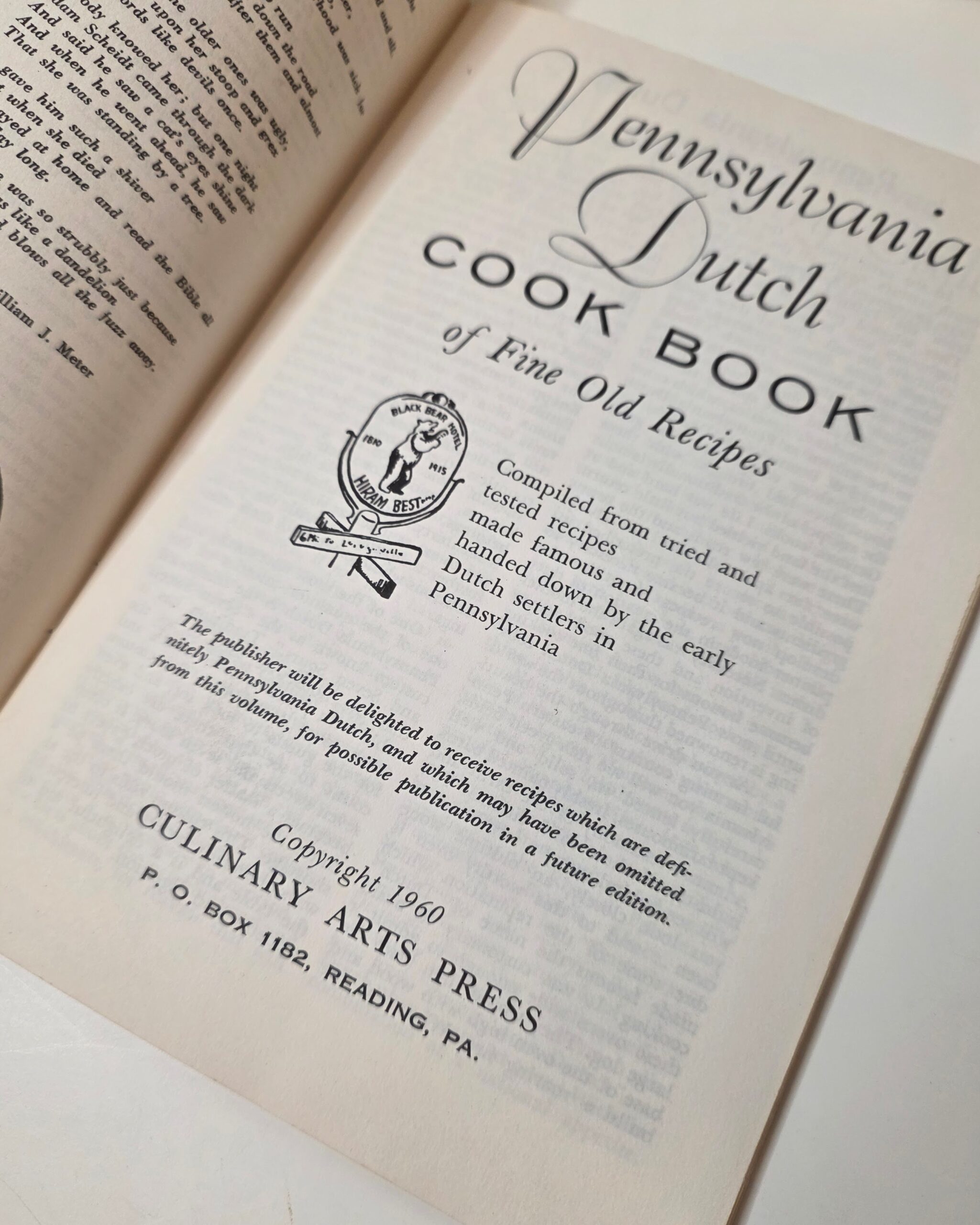 Pennsylvania Dutch Cookbook (1960) - Image 3
