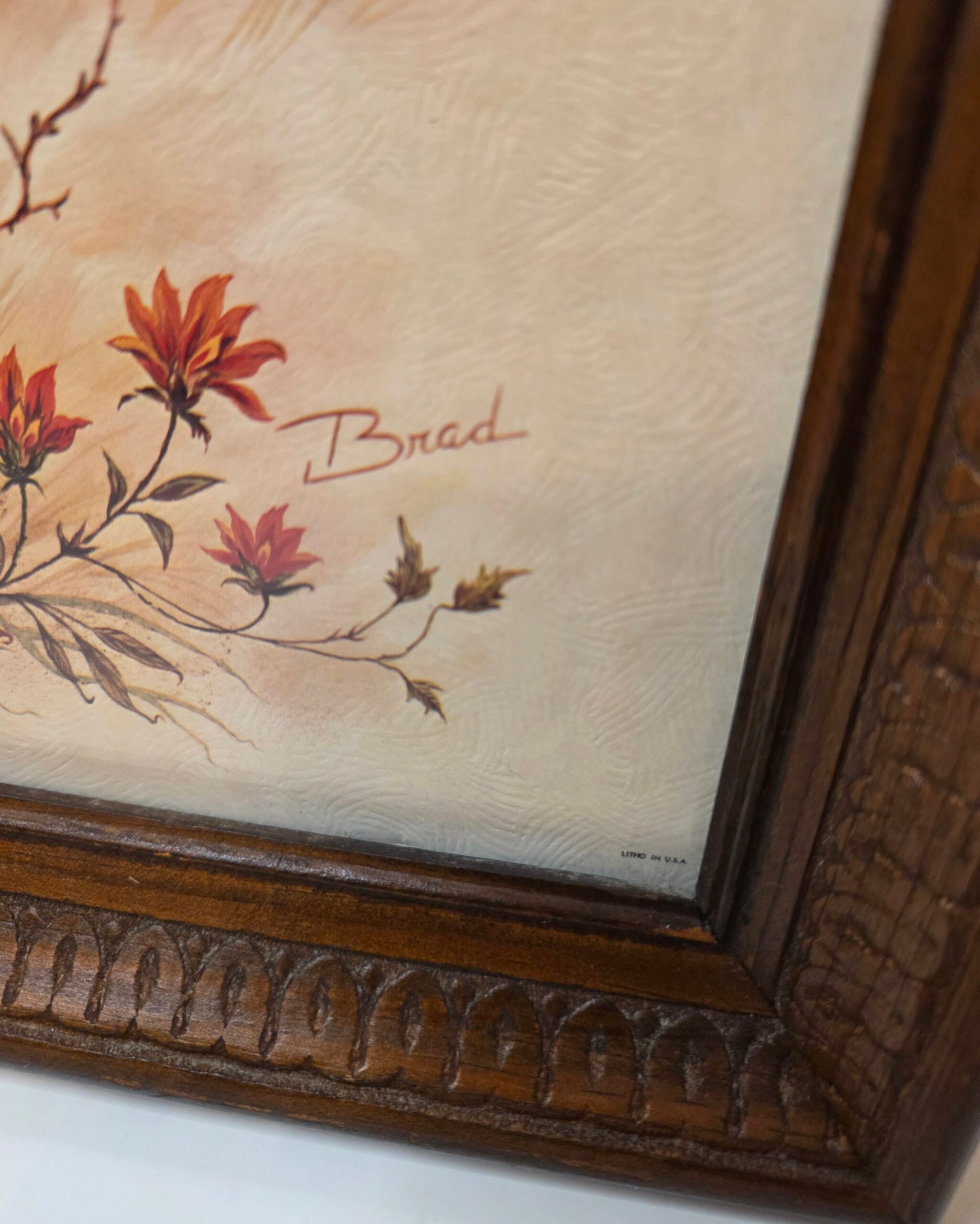 Countryside Farmhouse Buggy Framed Litho Print - Image 7