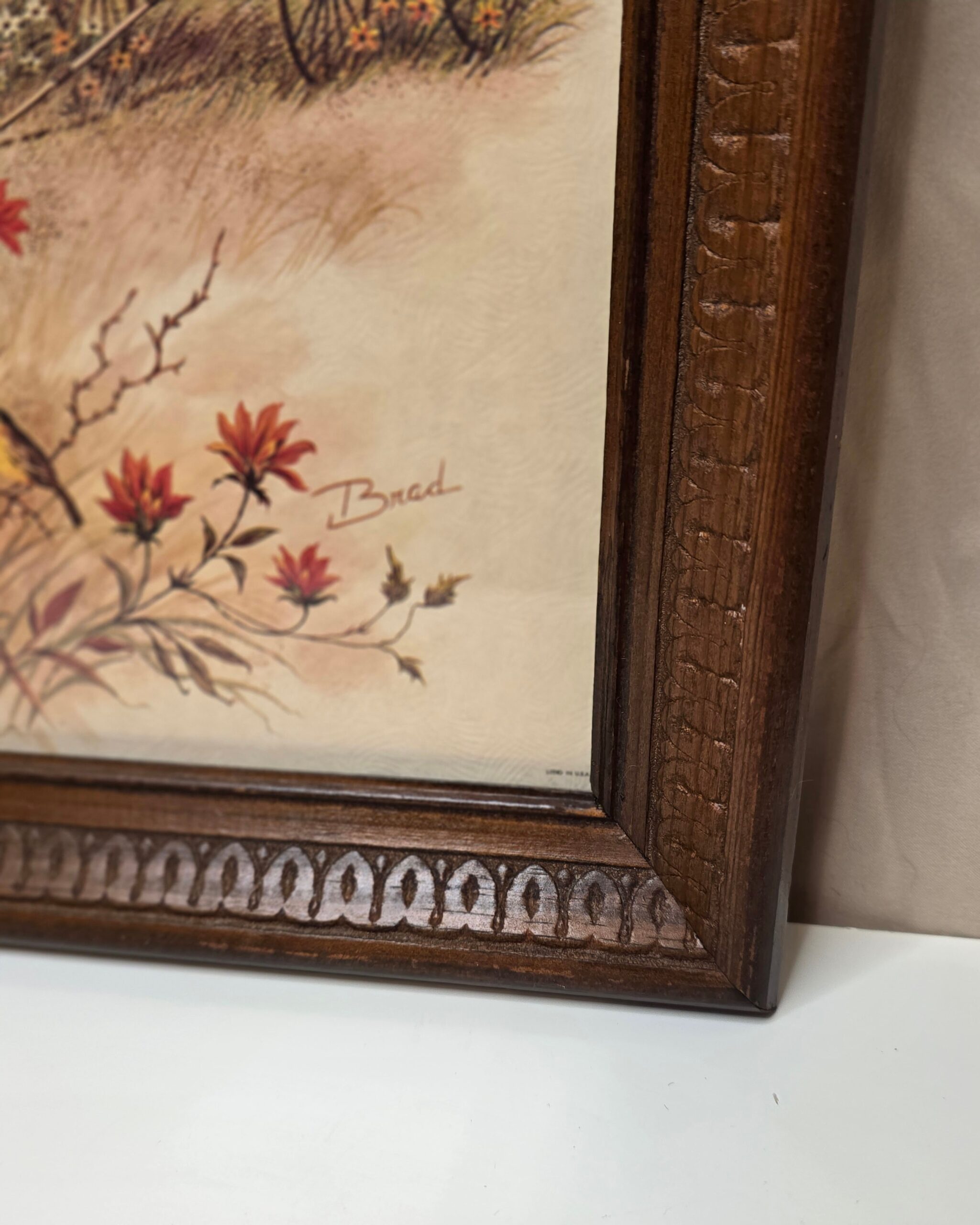 Countryside Farmhouse Buggy Framed Litho Print - Image 5