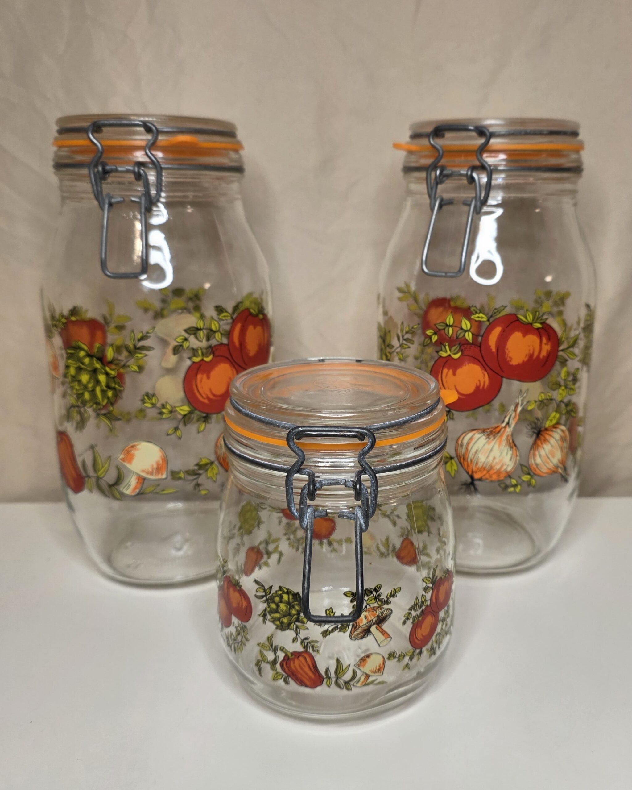 Arc France “Spice of Life” Glass Canisters