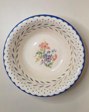 Homer Laughlin Floral Serving Bowl