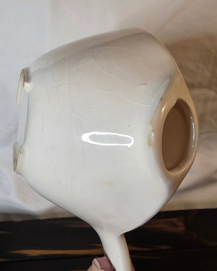 Hand-Painted Ceramic “No-Drip Gravy Separator” Bowl - Image 3