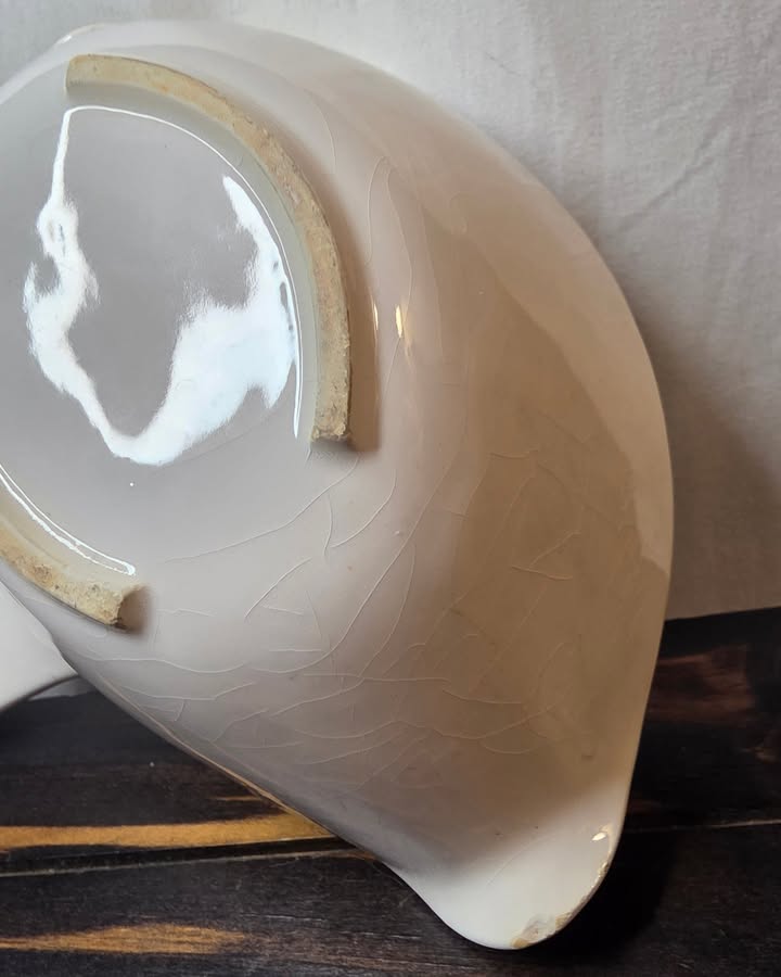 Hand-Painted Ceramic “No-Drip Gravy Separator” Bowl - Image 2