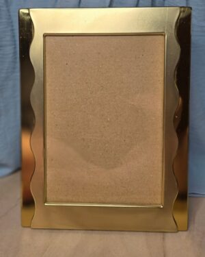 Two-Tone Gold Wavy Burnes of Boston Brass Frame