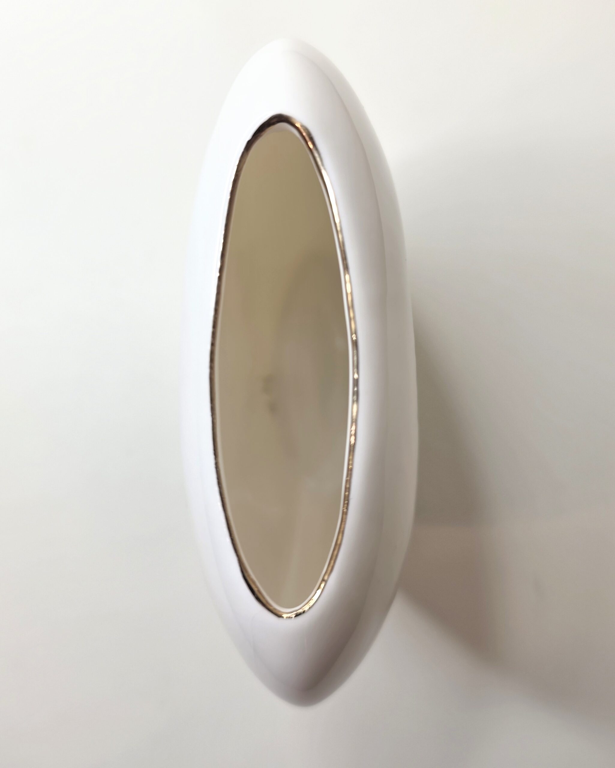 Japanese Floral Blossom 4" Oval Vase - Image 3