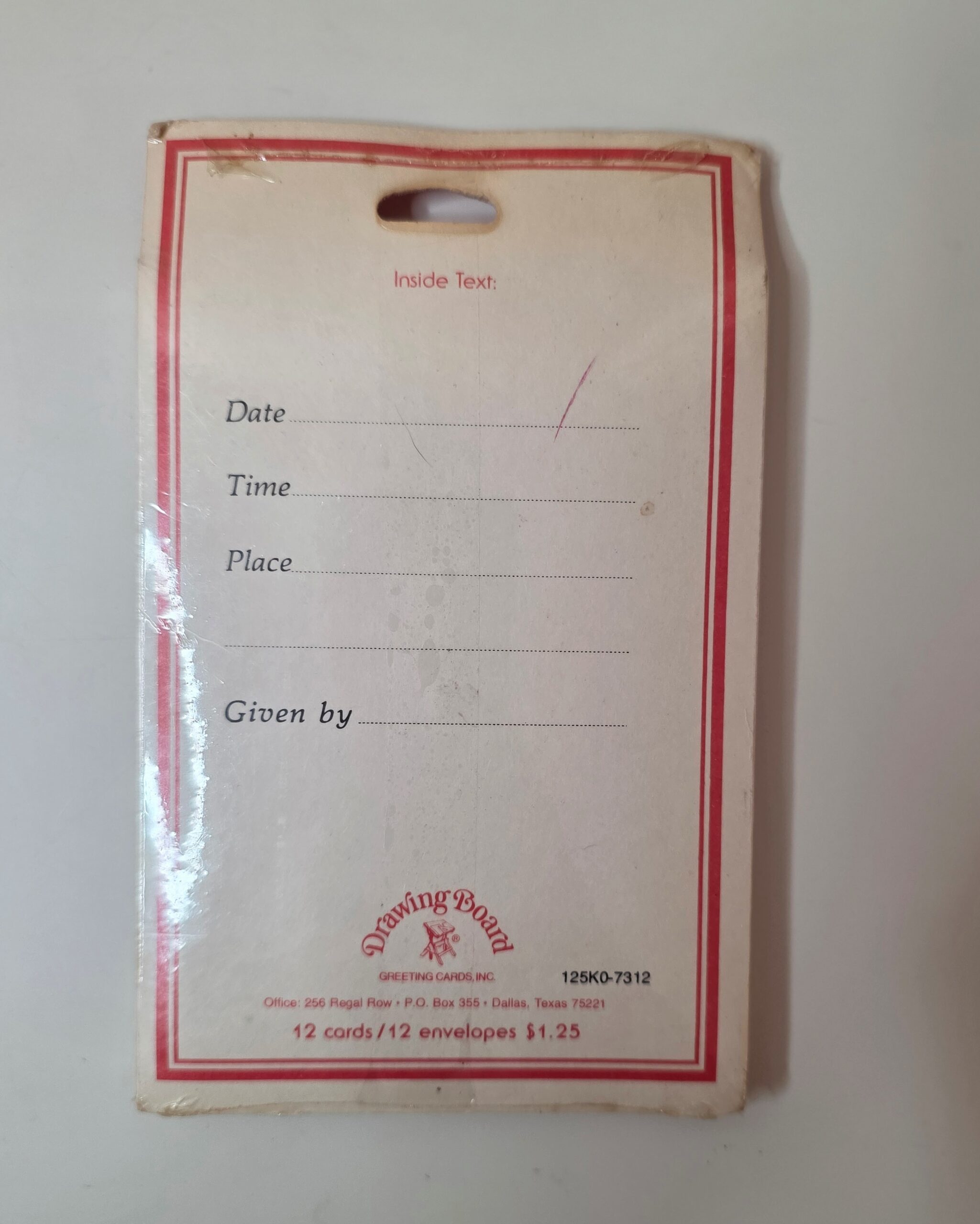Sealed Vintage Christmas Holiday Party / Open House Invitations - Image 5