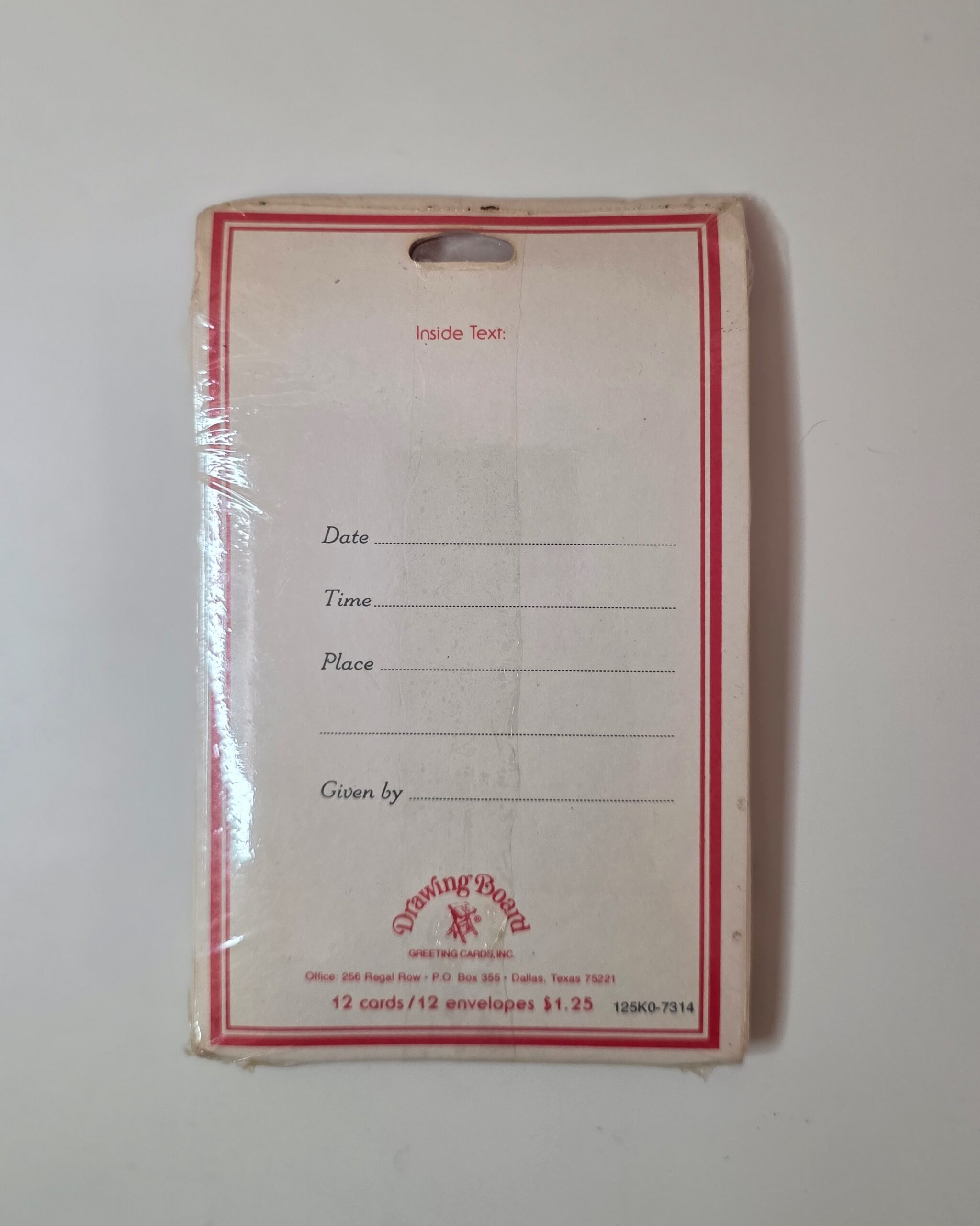 Sealed Vintage Christmas Holiday Party / Open House Invitations - Image 3
