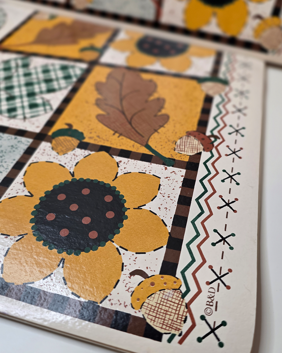 Vinyl Placemats — Holiday & Fall Designs (Sets of 6) - Image 3
