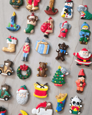 Vintage Ceramic Christmas Ornaments – Mix & Match