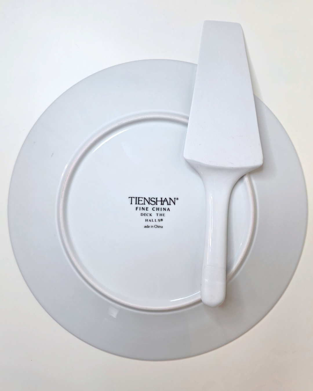 Tienshan “Deck The Halls” 2-Piece Cake Server Set - Image 5