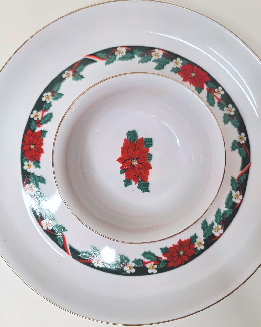 Tienshan “Deck the Halls” Holiday Chip & Dip Set - Image 4