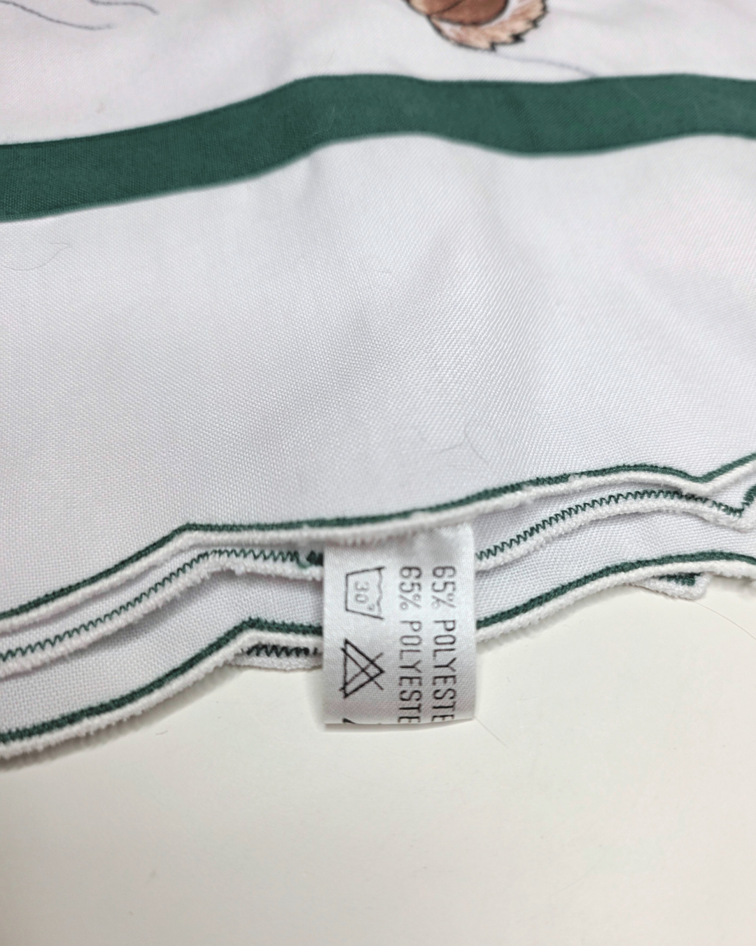 Snowman & Furry Friends Embroidered Square Tablecloth Overlay - Image 5