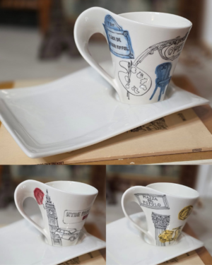 Villeroy & Boch NewWave Caffè Cities Mug & Saucer