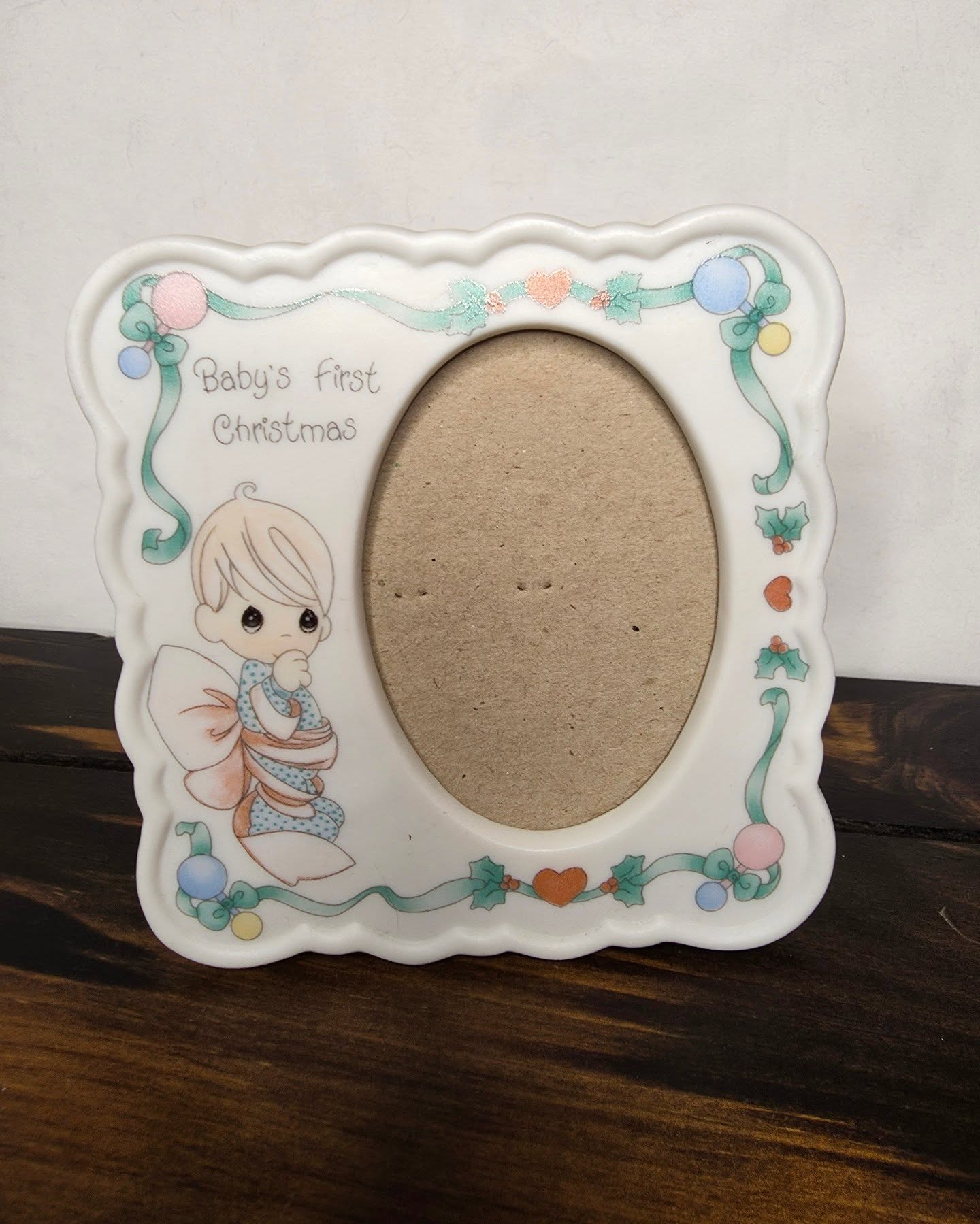 Precious Moments Baby’s First Christmas Small Frame
