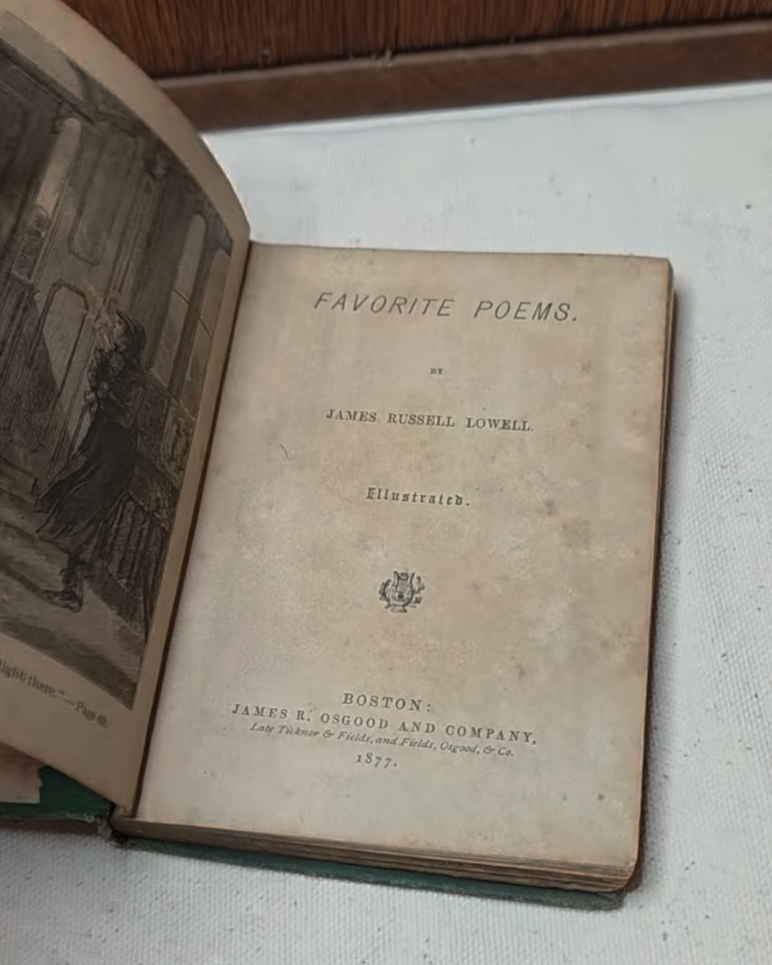Favorite Poems by James Russell Lowell (1877) - Image 2