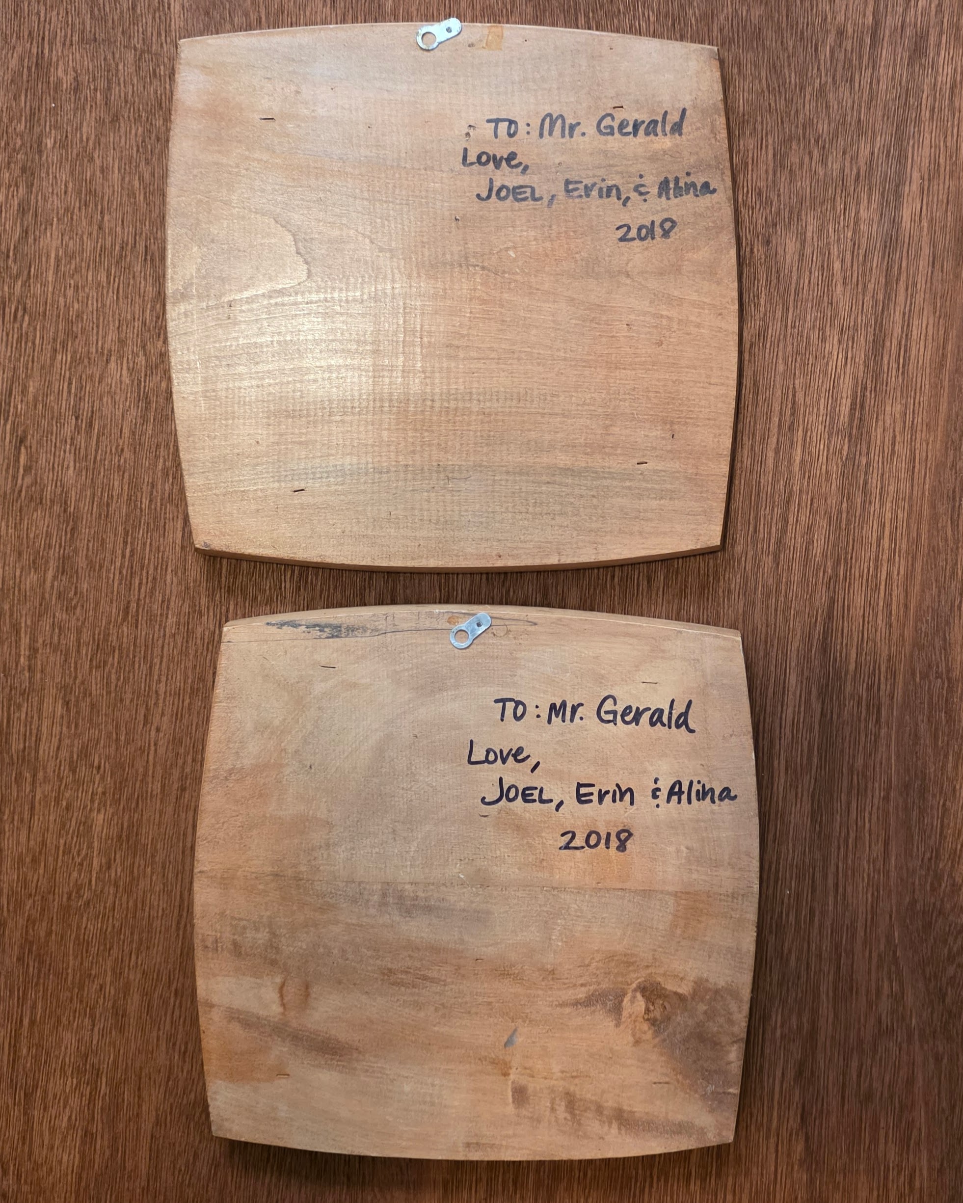 Painted Wood Vintage Automobile Car Wall Plaques - Image 4