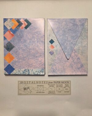 Memphis-Style Paper Moon Postal Notes 10-Pack (NOS)