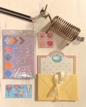 Retro Office Supplies: Letters & Stamps