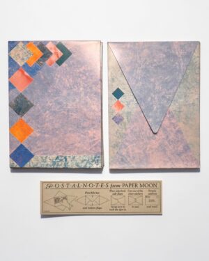 Memphis-Style Paper Moon Postal Notes 10-Pack (NOS)